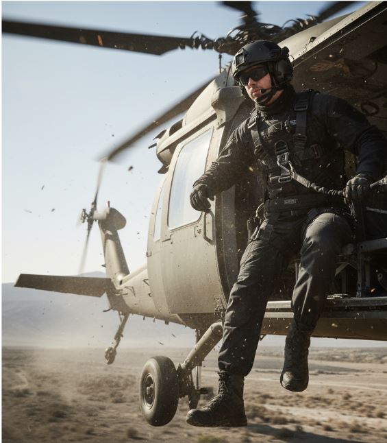 Harnessing Safety in the Skies: Rescue Harnesses and Helo Lanyards in Special Operations