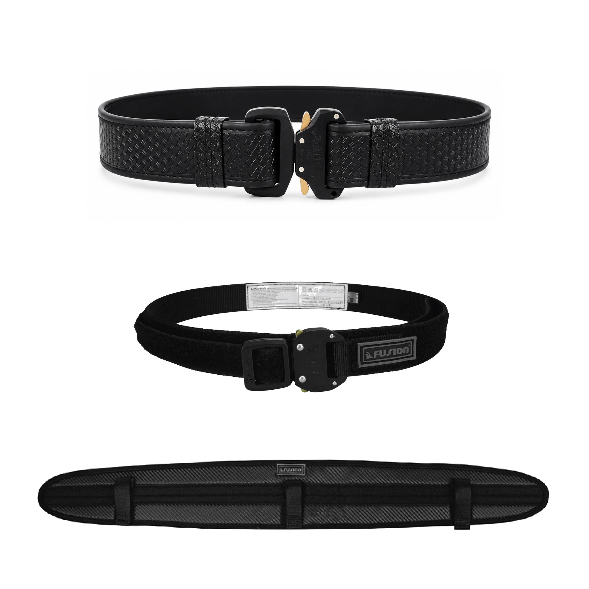 FUSION Tactical 実物 リガーベルト ガンベルトLサイズ Fusion Tactical Battle Belt 3個コンボセット｜Fusion Tactical