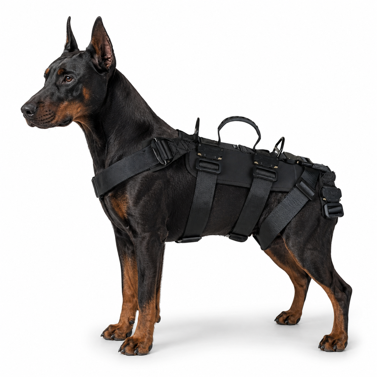 Harness Rappel Gear – Heavy Duty K9 Tactical Rappel Harness