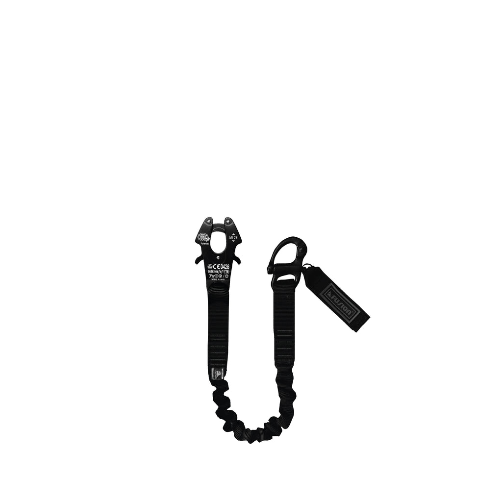 MIL-SPEC tactical lanyard with TIG welded plunger pin shackle