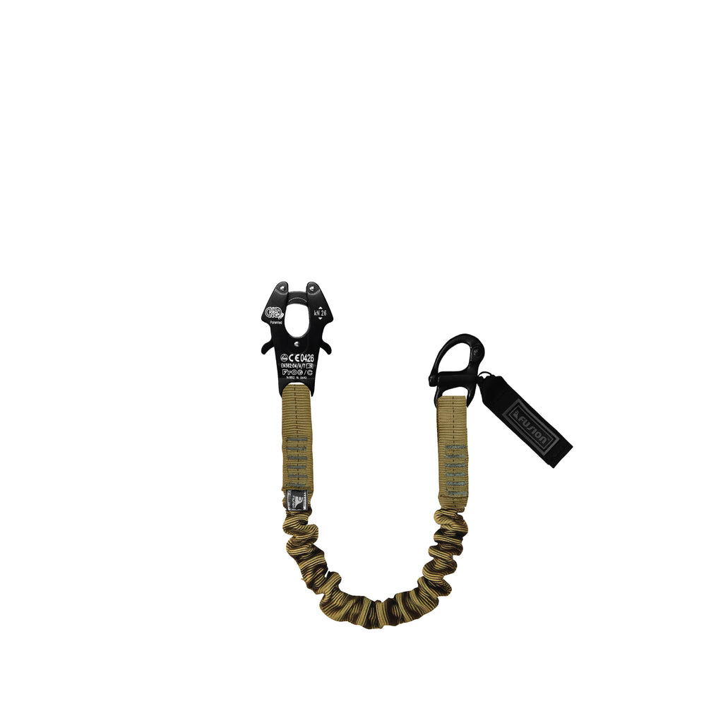 MIL-SPEC tactical lanyard with TIG welded plunger pin shackle